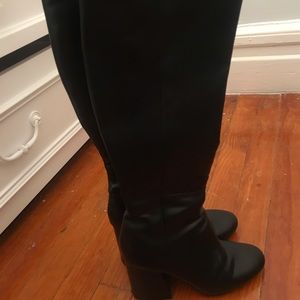 ❌SOLD Leather over the knee boots
